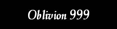 logo Oblivion 999